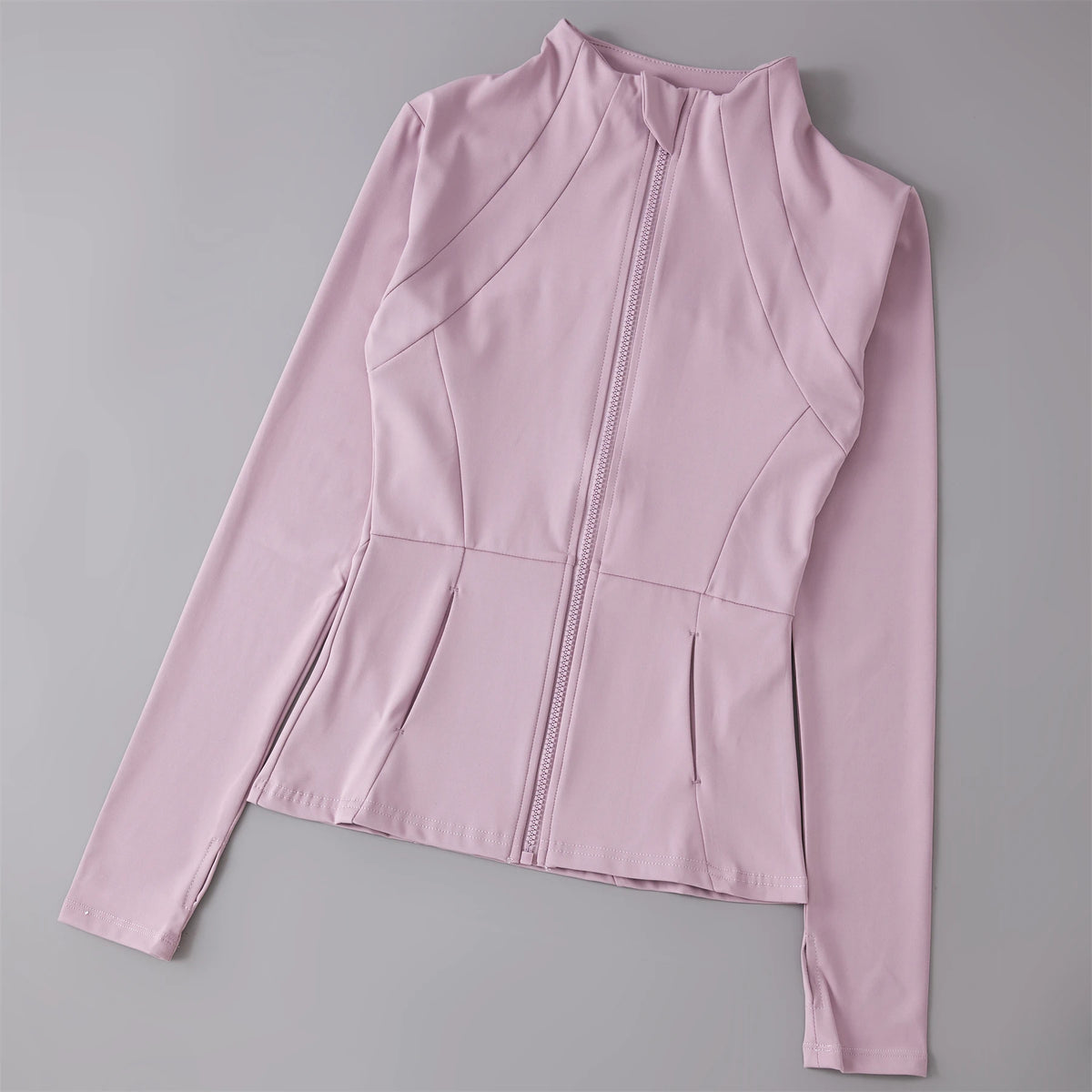 Women's Sports Windbreaker Jacket – Yoga Running Long Sleeve Sweatshirt | S–XL
