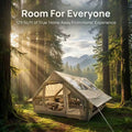 Luxury Inflatable Family Tent – 12m² | 6-8 Person | Dual Skylight Windows