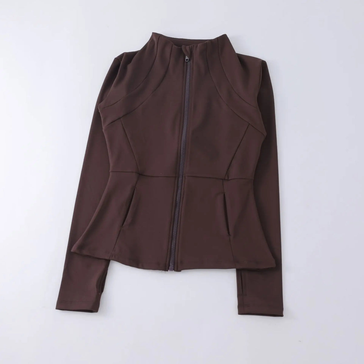 Women's Sports Windbreaker Jacket – Yoga Running Long Sleeve Sweatshirt | S–XL