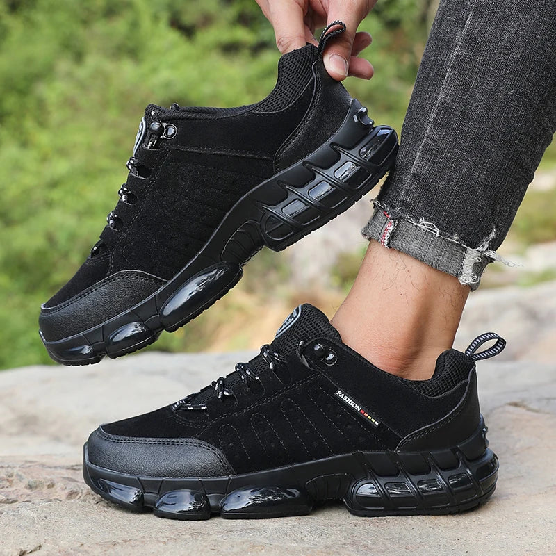 Men's Hiking Sneakers — Anti-Slip Breathable Outdoor Shoe