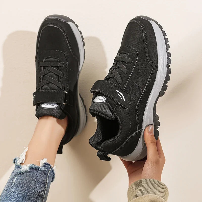 Unisex Elastic Band Hiking Shoes – Anti-Slip Outdoor Running & Travel Shoes | EU 36–44