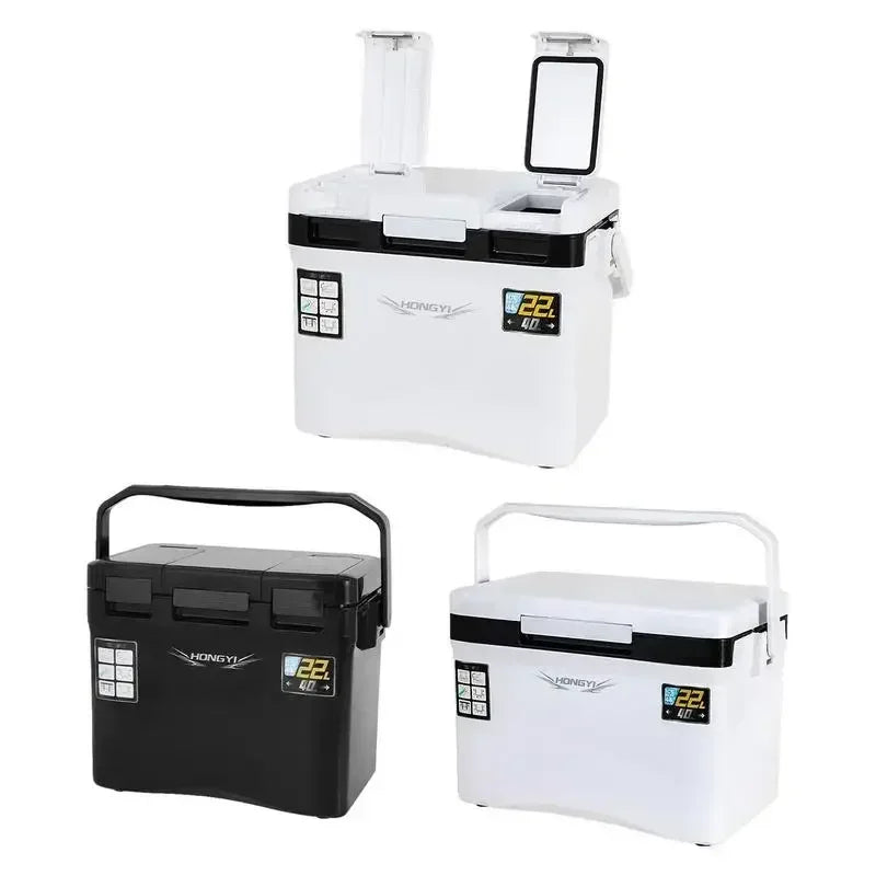 22L Fishing Cooler Box & Tackle Box – Lightweight Portable Fish Storage with Air Holes