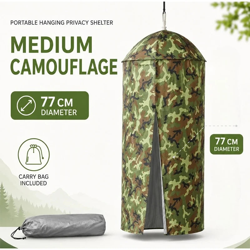 Portable Changing & Shower Tent – Waterproof Outdoor Privacy Shelter