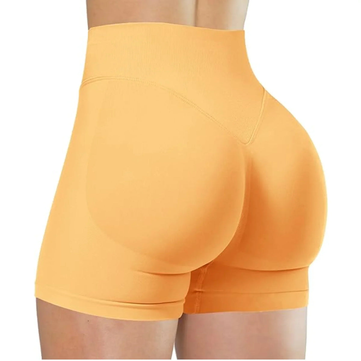 Women's Seamless High Waist Gym Shorts – Butt Lifting Yoga & Cycling Sports Shorts | S–XL