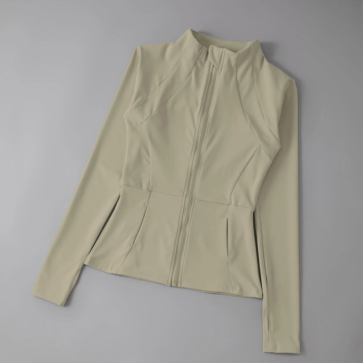 Women's Sports Windbreaker Jacket – Yoga Running Long Sleeve Sweatshirt | S–XL
