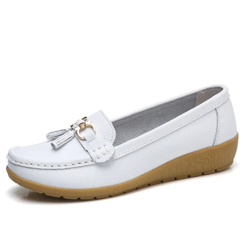 Women's Slip-On Loafer Sneakers – Soft Sole Casual Tennis Shoes | EU 35–44