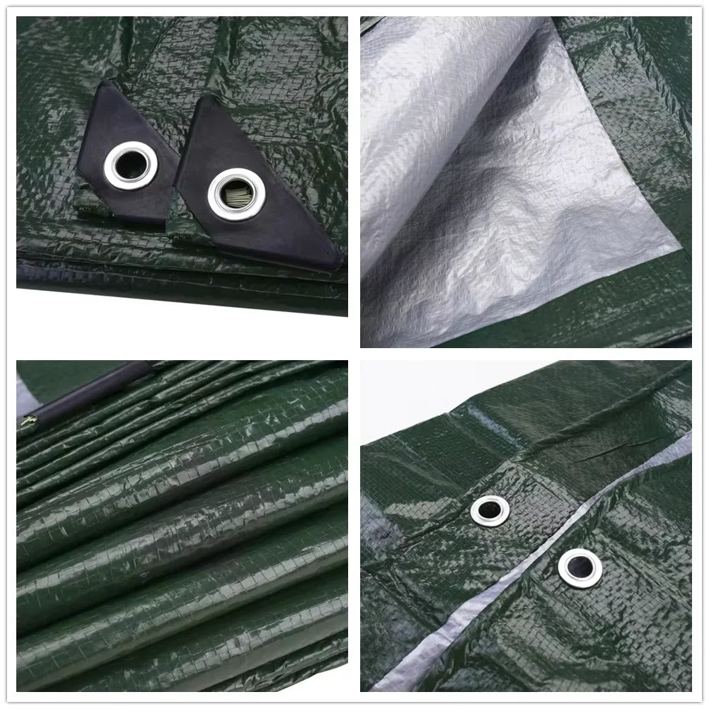Large Waterproof Tarp – Multi-Size Camping & Outdoor Cover