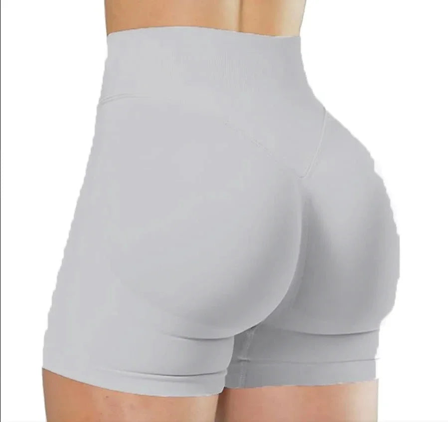 Women's Seamless High Waist Gym Shorts – Butt Lifting Yoga & Cycling Sports Shorts | S–XL