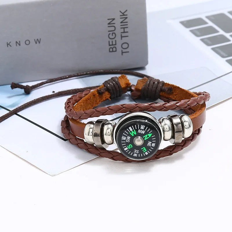 Tactical Wrist Compass — Outdoor Survival & Hiking Wristband