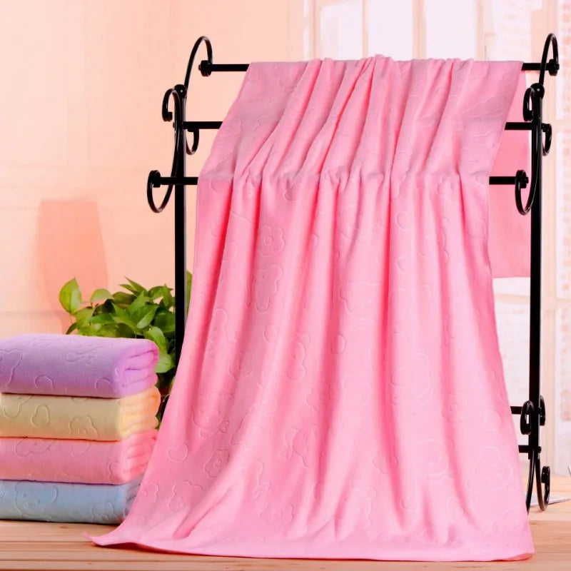 Quick-Dry Microfibre Towel Set – Soft, Absorbent & Lightweight (34×74cm)