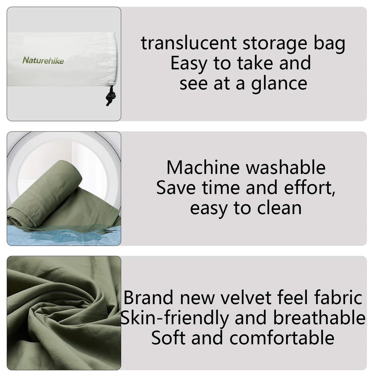 Nylon Sleeping Bag Liner – Warm Inner Liner for Camping, Travel & Hotels