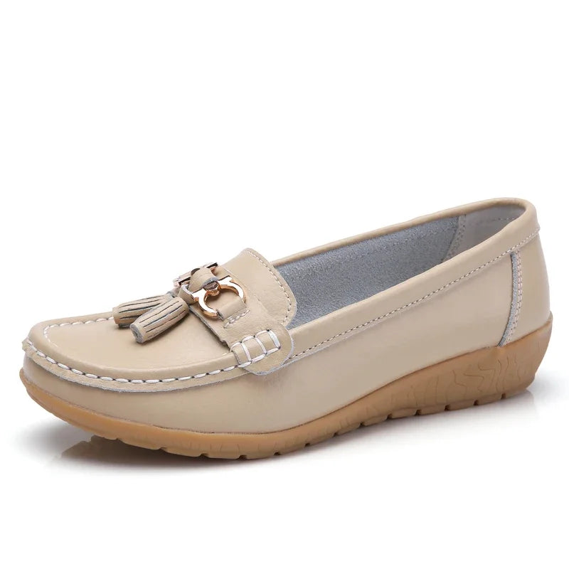 Women's Slip-On Loafer Sneakers – Soft Sole Casual Tennis Shoes | EU 35–44