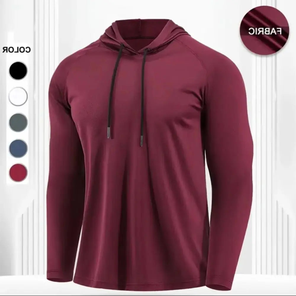 Men's Quick-Dry Athletic Hoodie