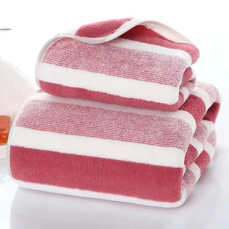 Thick Absorbent Bath Towel – Ultra-Soft, Quick-Dry for Home, Beach & Camp