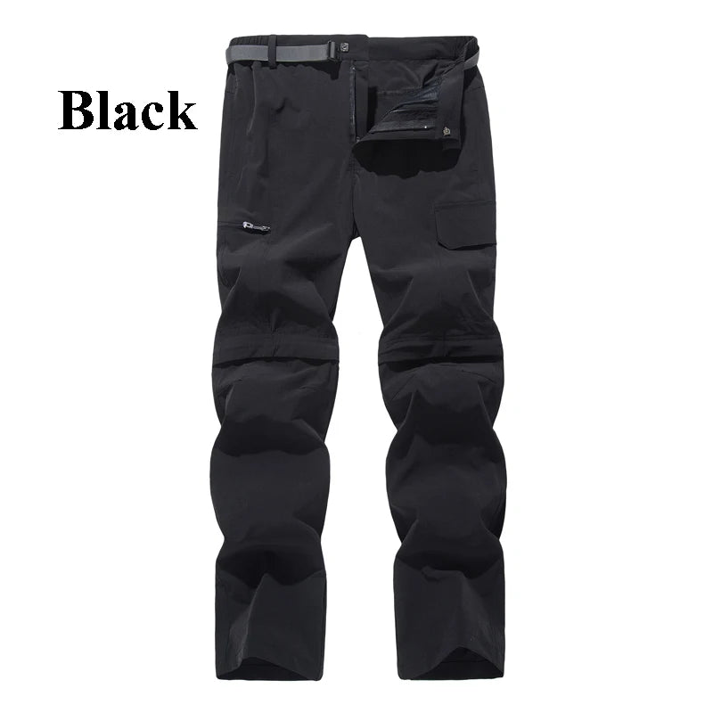 Fanuocetar 2-in-1 Removable Hiking Pants — Quick Dry, Scratch-Resistant, Converts to Shorts | Camping & Trekking