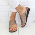 Women's Comfort Platform Flat Sandals – Wide Fit Casual Shoes | EU 35–43