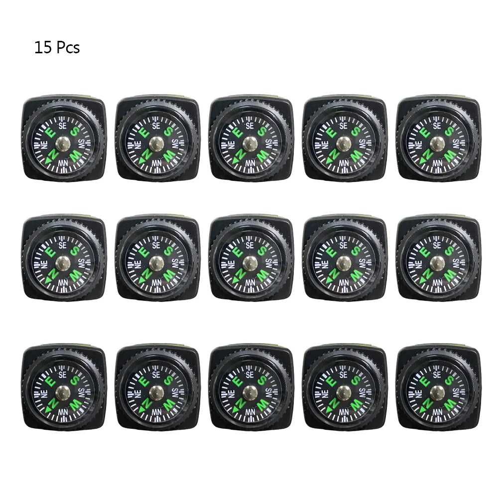 Mini Wristband Compass — Bulk Pack (10, 15 or 20pcs) | Outdoor Survival