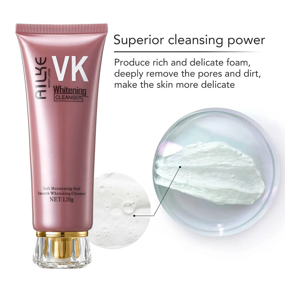 AILKE Hyaluronic Acid Whitening & Anti-Wrinkle Face Cream Set – All Skin Types