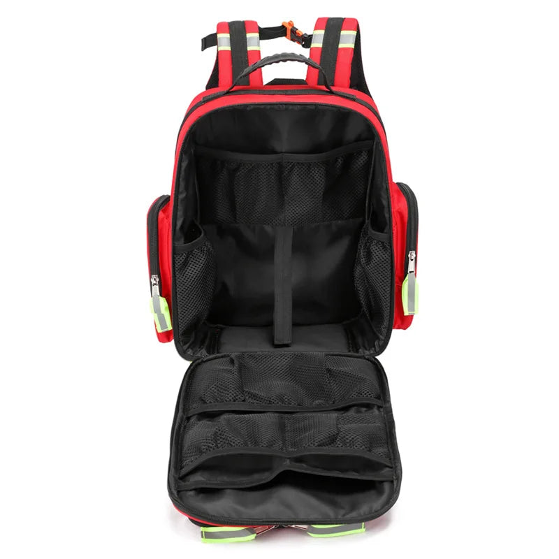 Large Capacity Emergency First Aid Backpack – Waterproof Outdoor Survival Kit Bag