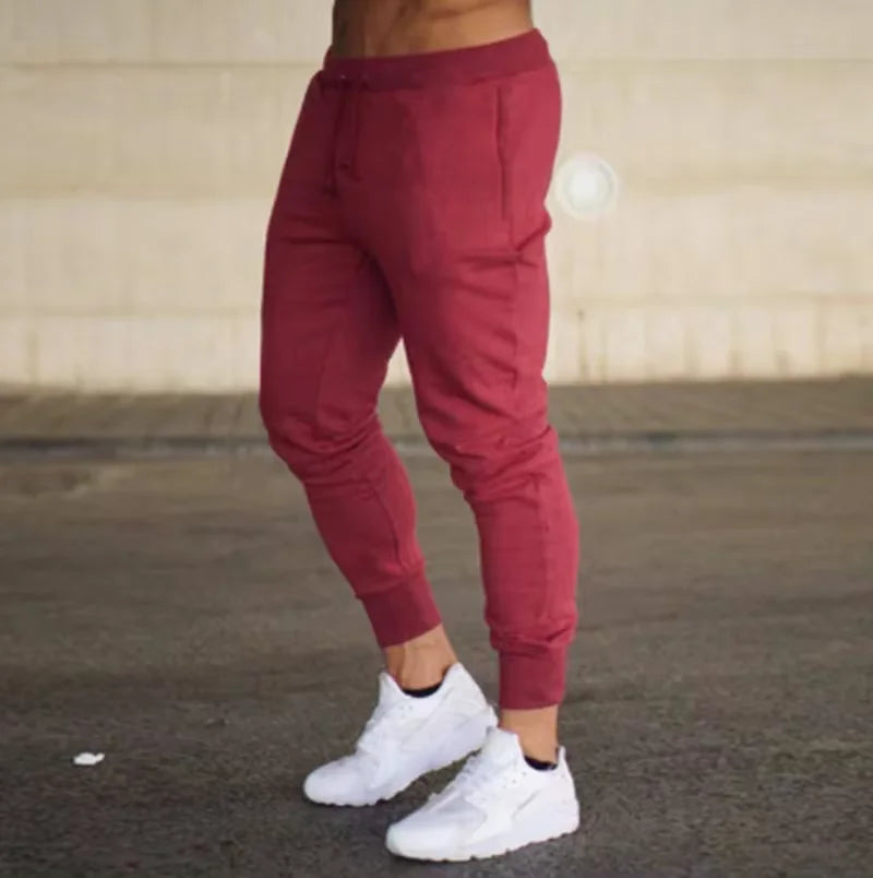 Men's Streetwear Jogger Sweatpants — Thin, Drawstring, Harajuku Style | Sport & Casual Trousers