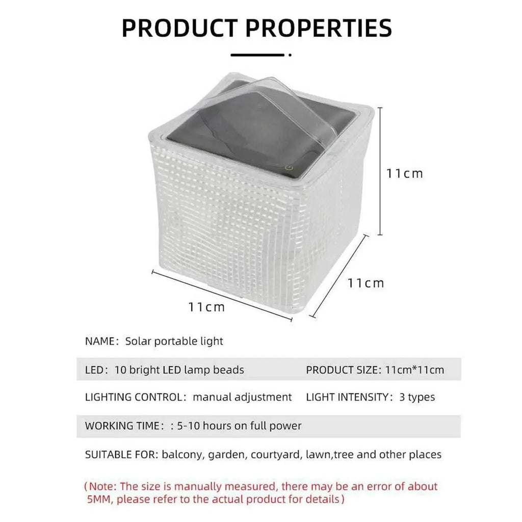 Portable Solar Camping Light
