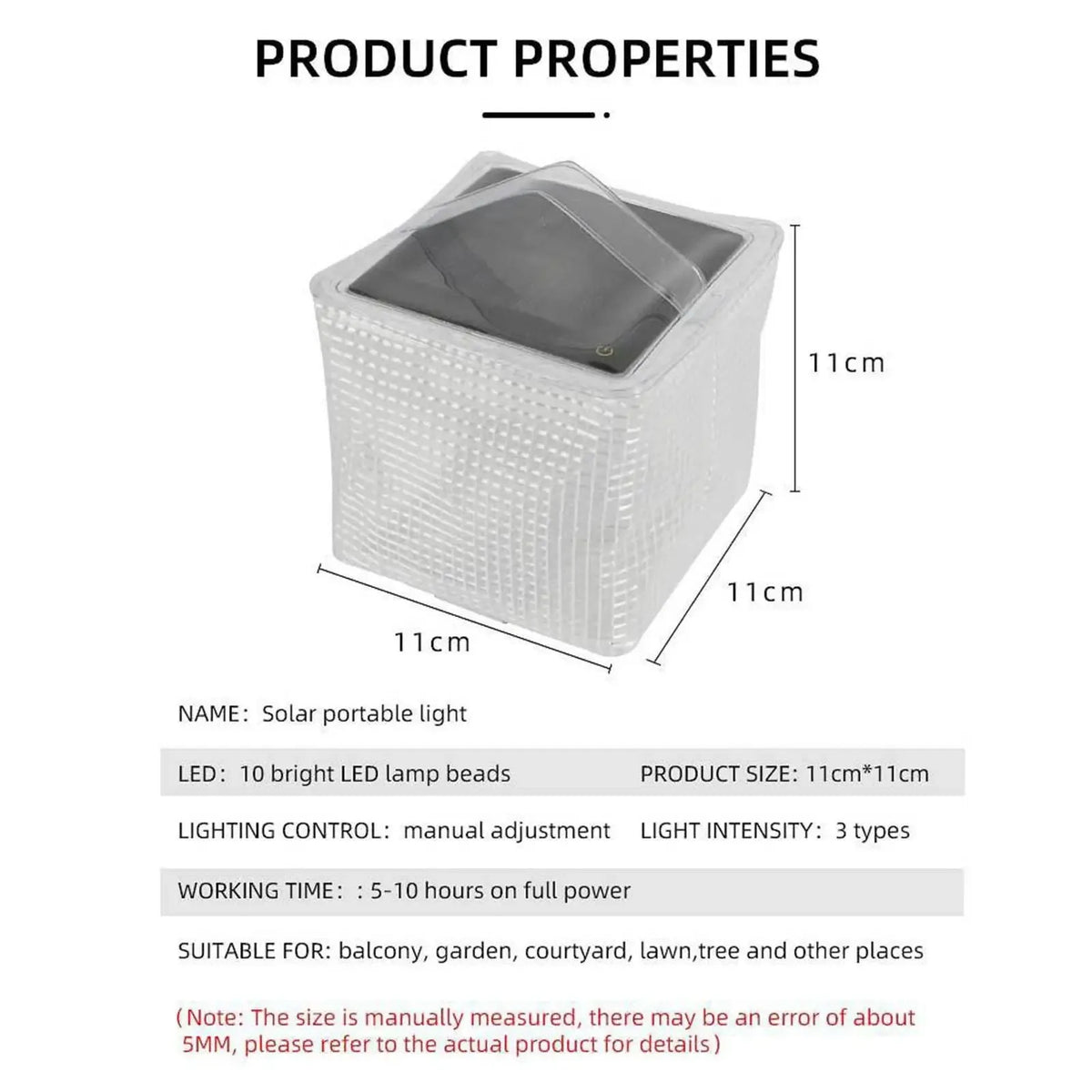 Portable Solar Camping Light