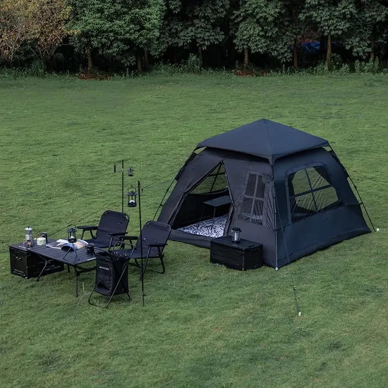 Automatic Quick-Open Camping Tent – UV & Rainstorm Protection Portable Outdoor Tent