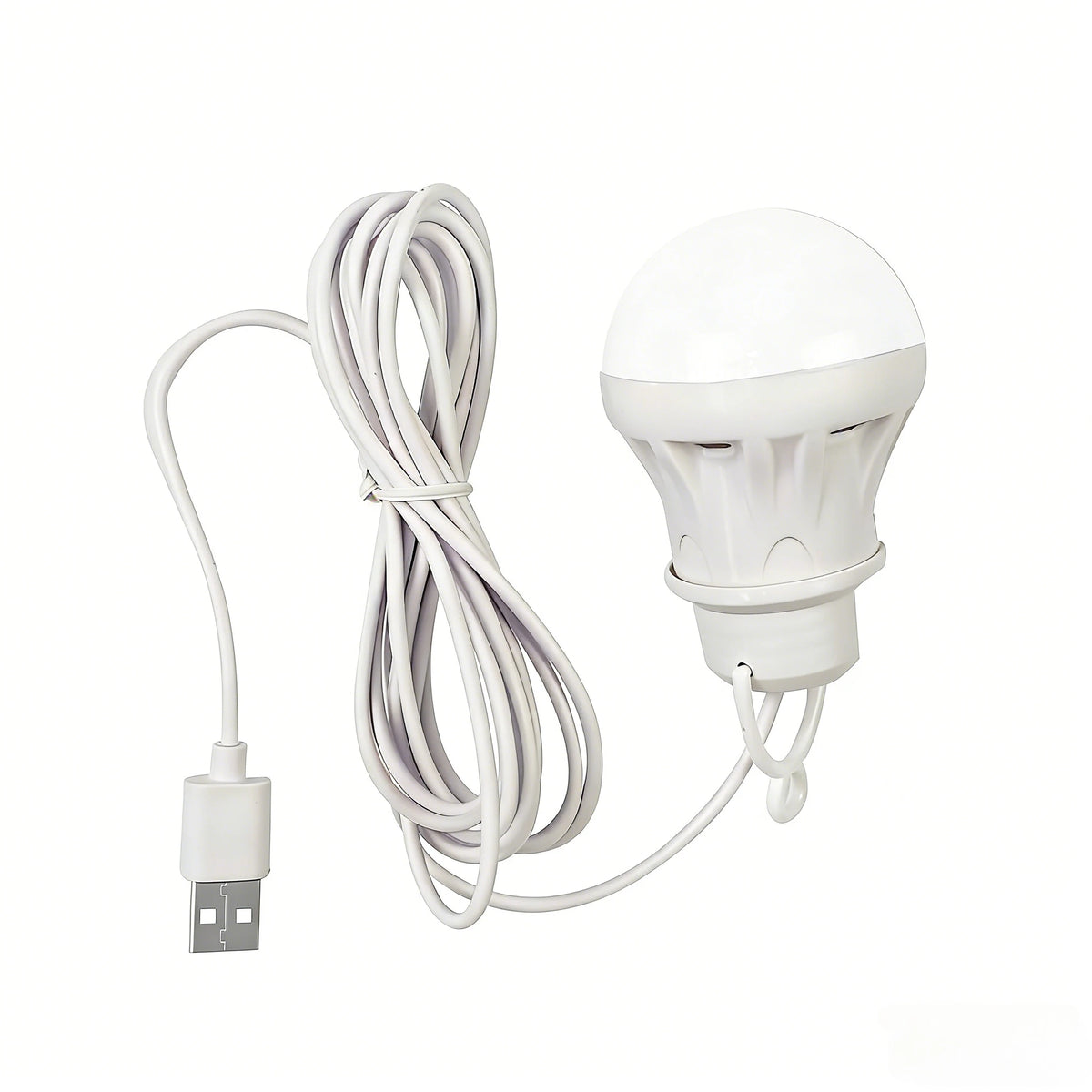 USB LED Camping Lantern Bulb — Portable Hanging Tent Light for Camping, BBQ, Fishing & Load Shedding
