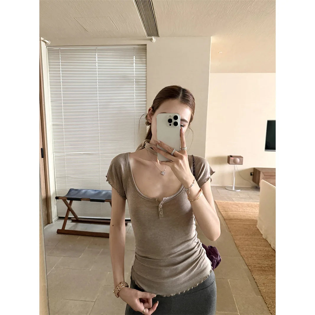Women's Short Sleeve Pullover T-Shirt – Casual Summer Top | S–XL
