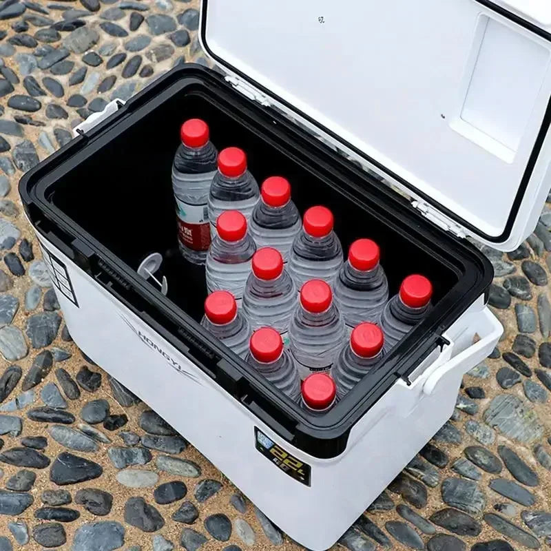 22L Fishing Cooler Box & Tackle Box – Lightweight Portable Fish Storage with Air Holes
