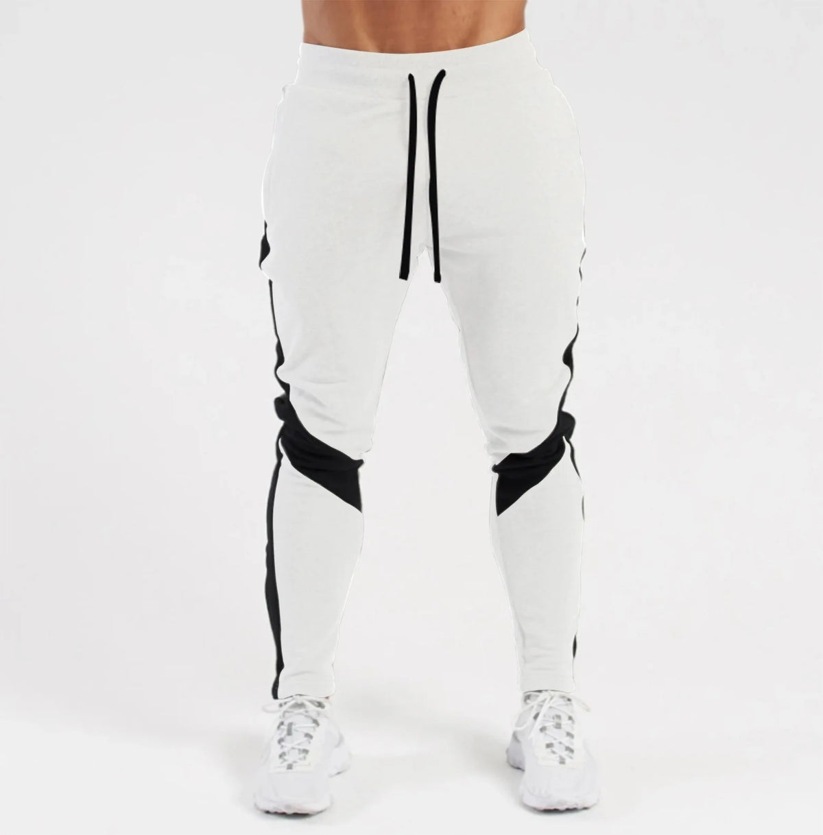 Men's Skinny Jogger Sweatpants — Drawstring, Fitness & Gym Tracksuit Bottoms | Sport & Casual Trousers