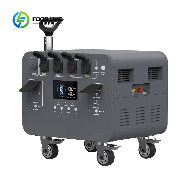 Customized Solar Generator 2400W–12KW – MPPT Pure Sine Wave Power Station 220–230V for Home, Car & Emergencies