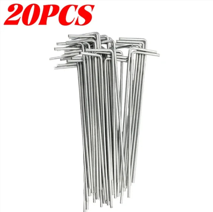 Heavy Duty Galvanized Tent Stakes