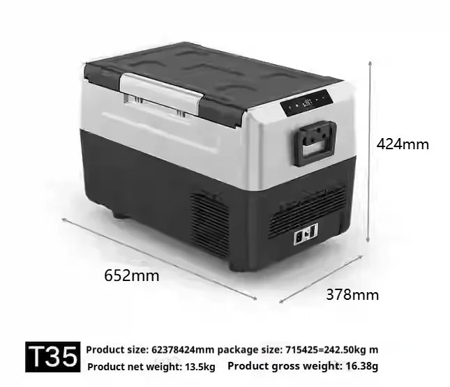 35L / 45L Portable Compressor Camping Freezer | Car Fridge for Travel & Overlanding