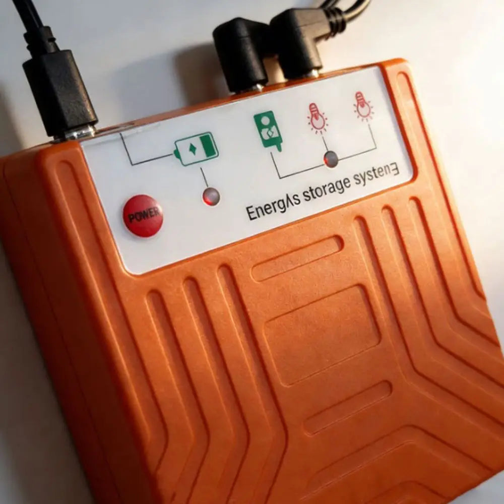Portable Solar Power Station DIY Kit – 2W Solar Panel, Type-C Charging & Recyclable Energy Storage System