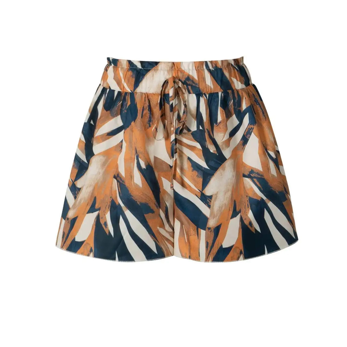 Women's Floral Print High Waist Shorts – Boho Beach Casual | S–XXL